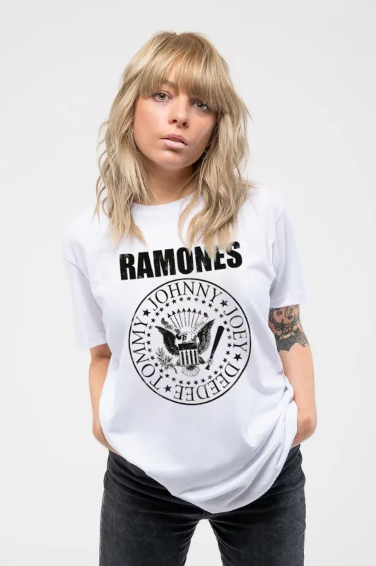 Ramones Presidential Seal Skinny Fit T Shirt sold by Paradiso Clothing
