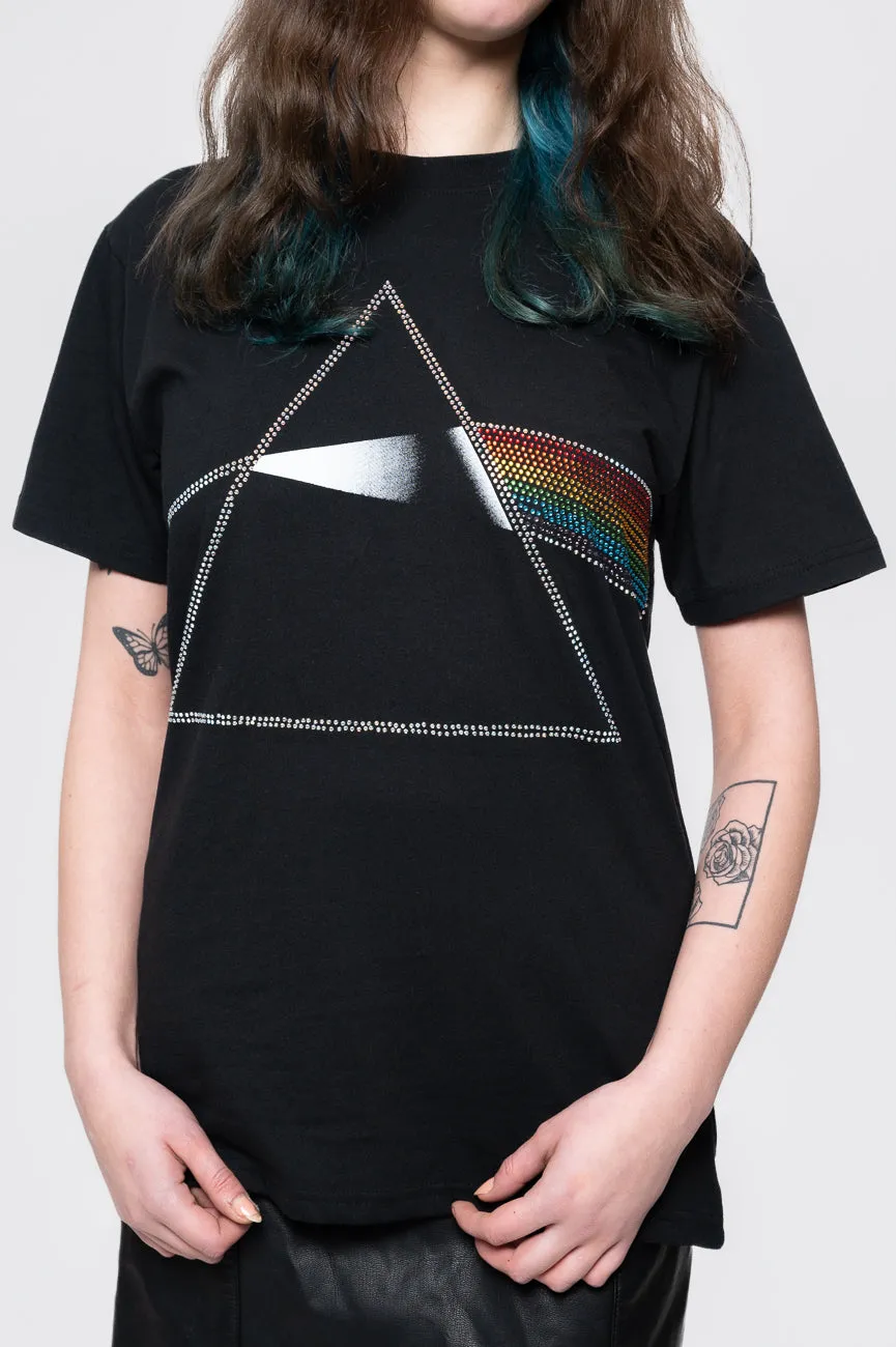 Pink Floyd Dark Side Of The Moon Diamante Tee sold by Paradiso Clothing product image thumbnail 3