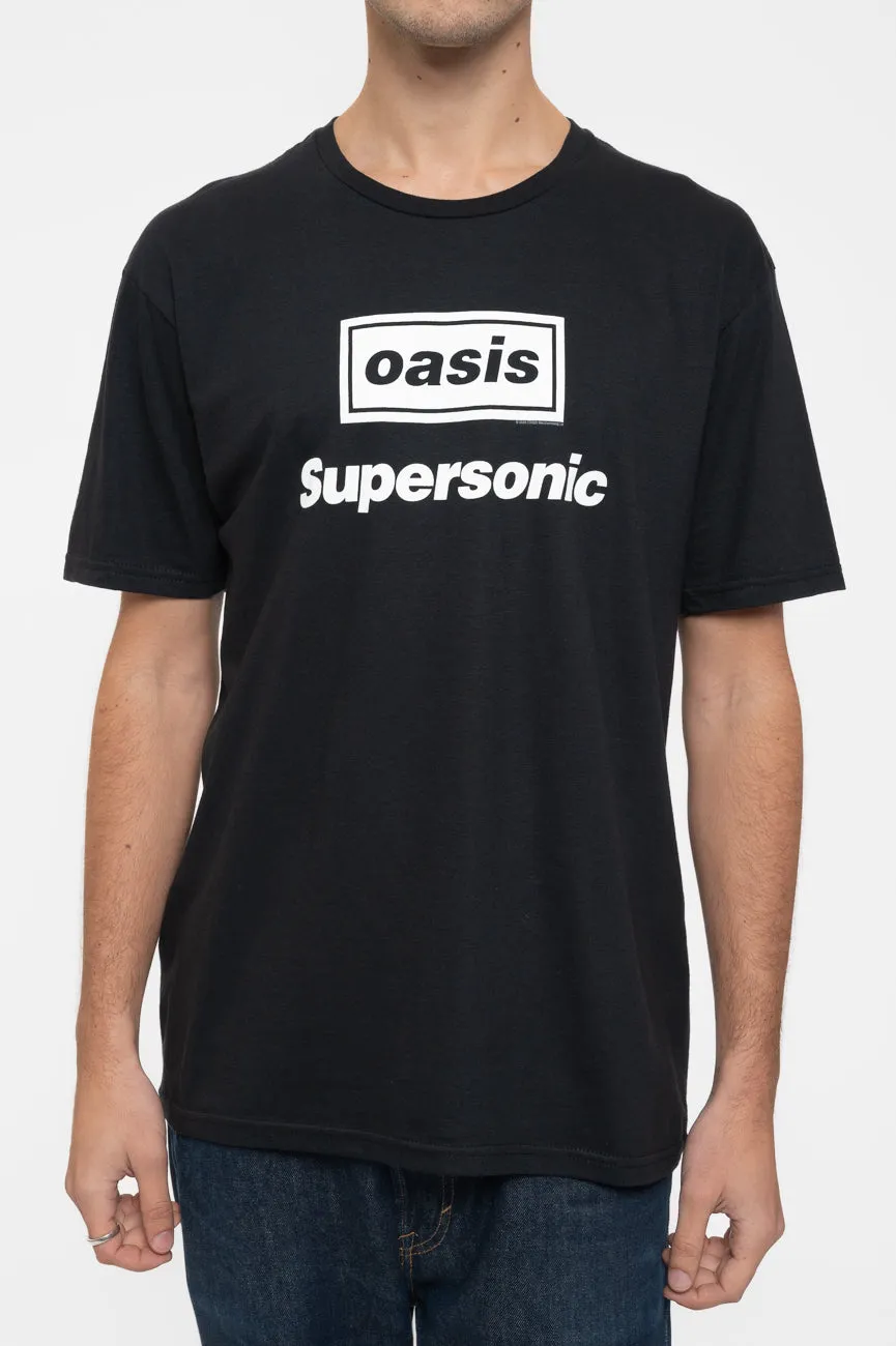 Oasis Supersonic Title T Shirt sold by Paradiso Clothing product image thumbnail 3