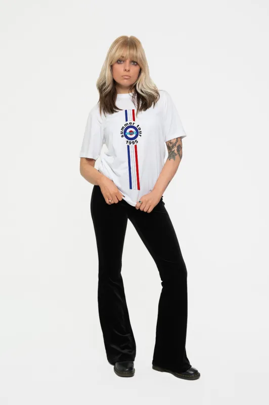 Oasis Stripes 95 Logo T Shirt sold by Paradiso Clothing