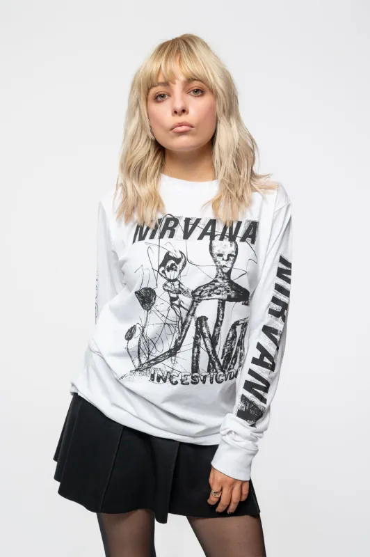 Nirvana Incesticide Long Sleeve T Shirt sold by Paradiso Clothing