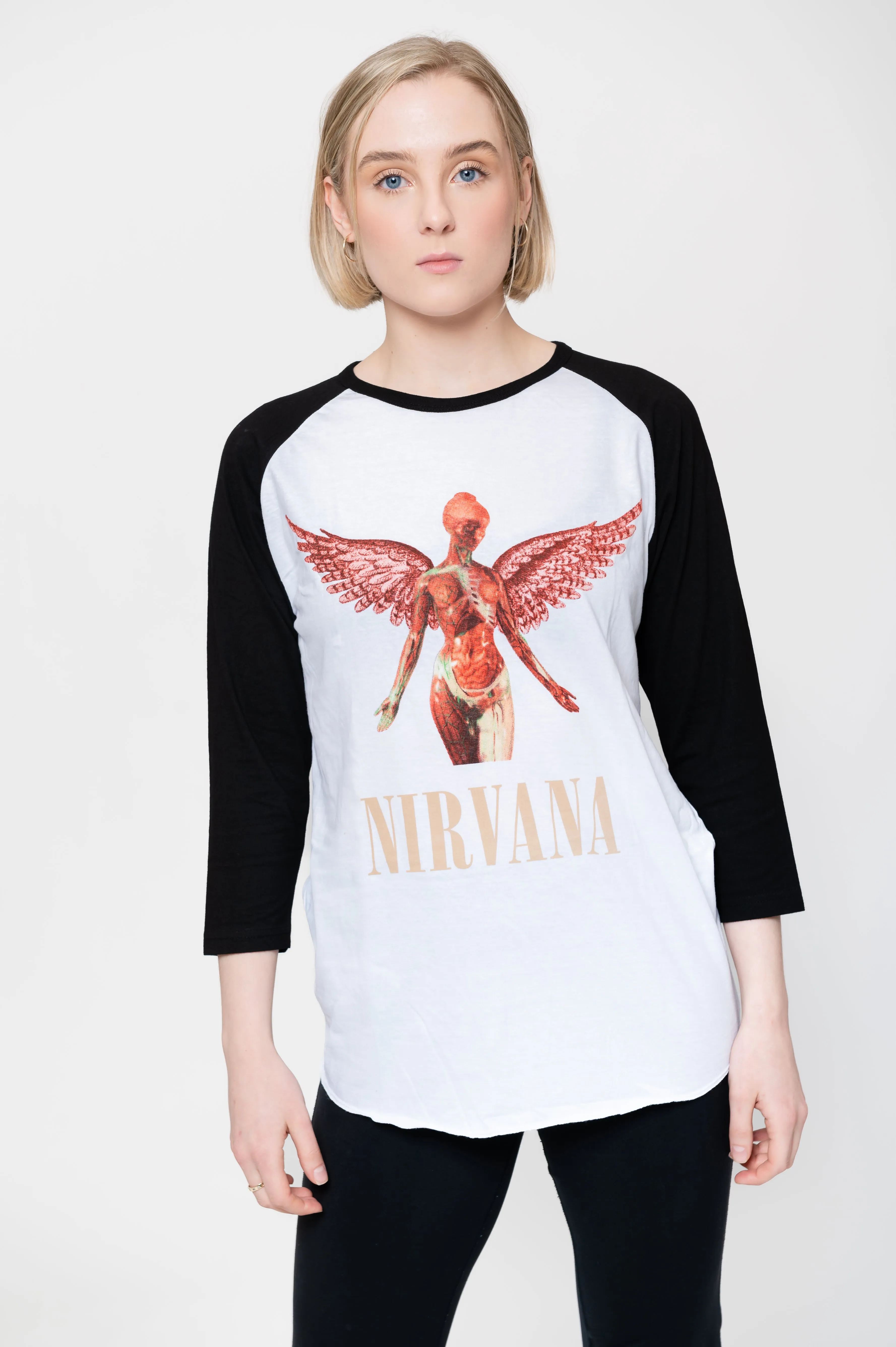 Nirvana In Utero Raglan sold by Paradiso Clothing