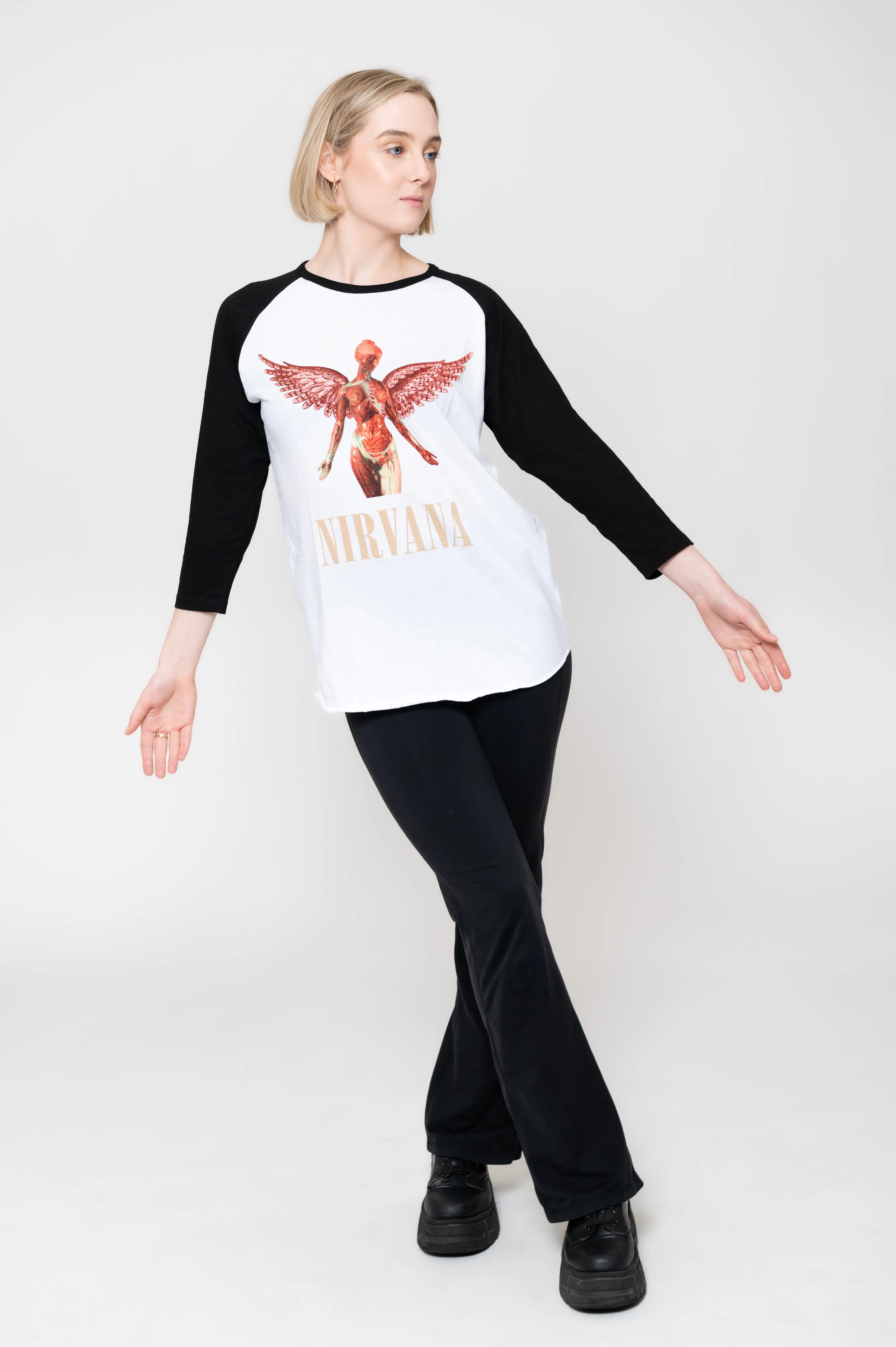 Nirvana In Utero Raglan sold by Paradiso Clothing product image thumbnail 5