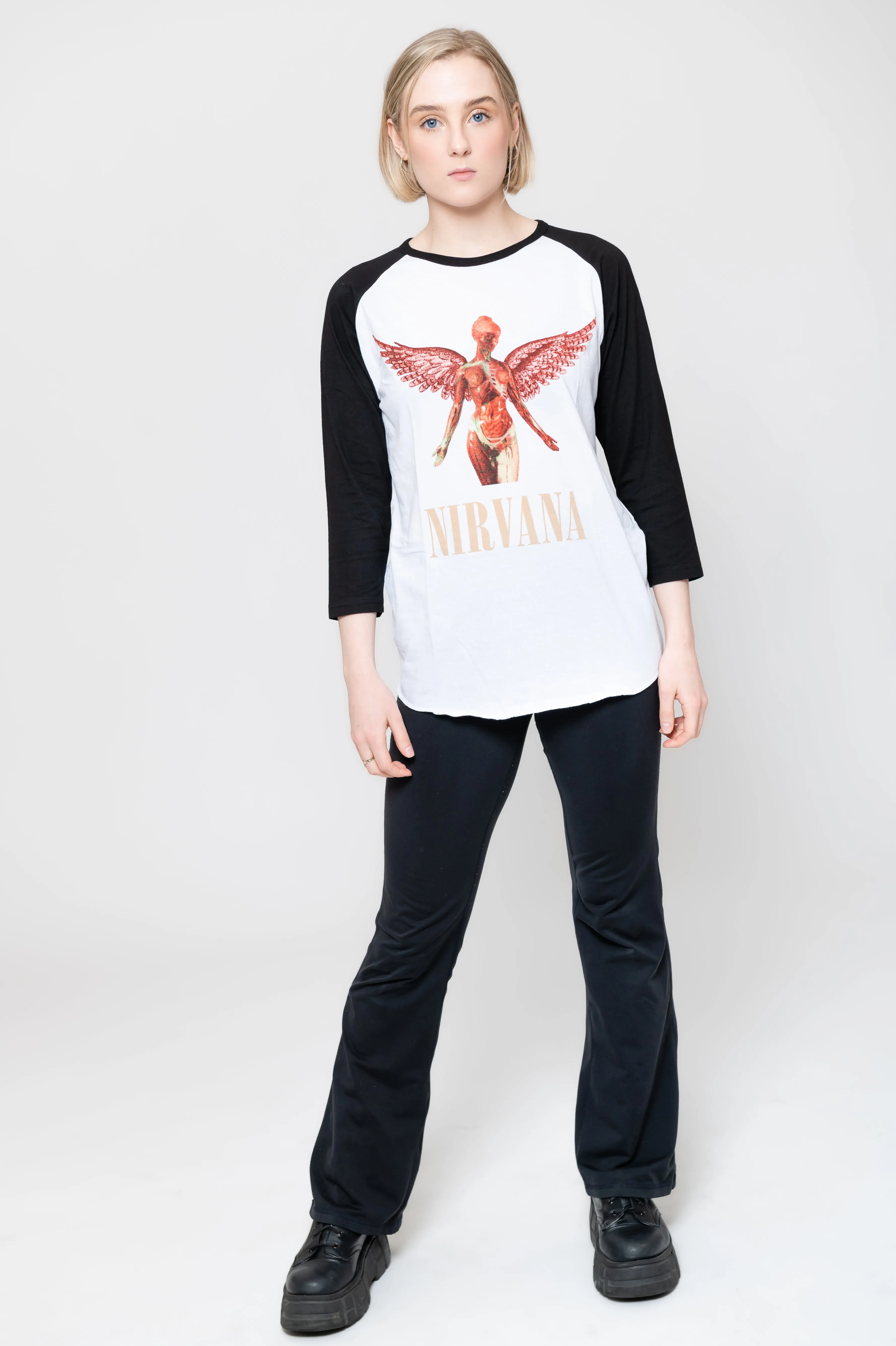 Nirvana In Utero Raglan sold by Paradiso Clothing product image thumbnail 2
