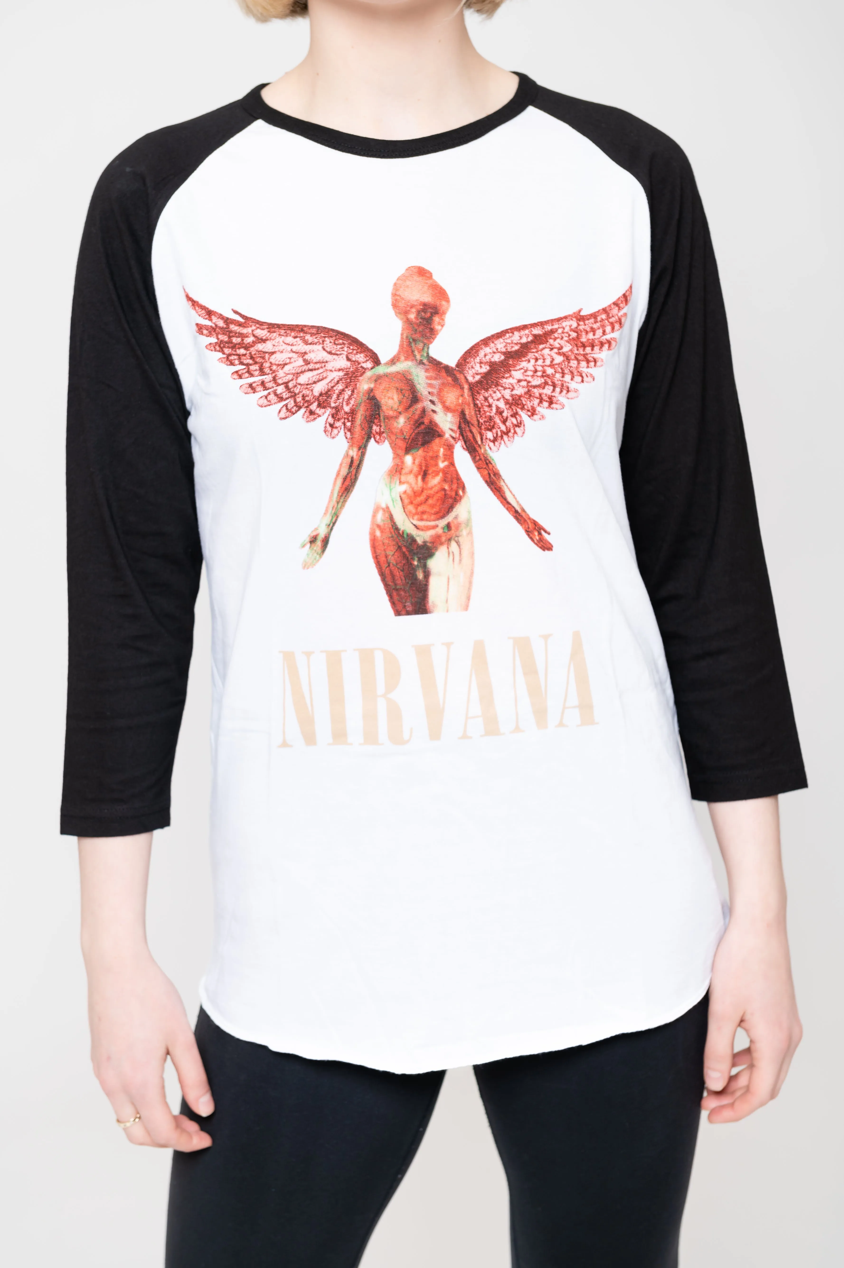 Nirvana In Utero Raglan sold by Paradiso Clothing product image thumbnail 3
