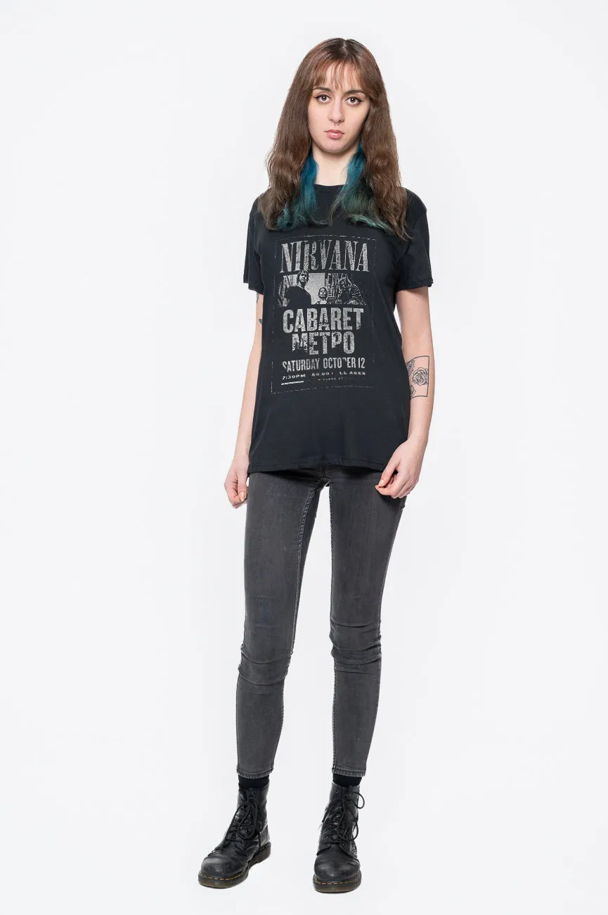 Nirvana Cabaret Metro Flyer T Shirt sold by Paradiso Clothing product image thumbnail 2