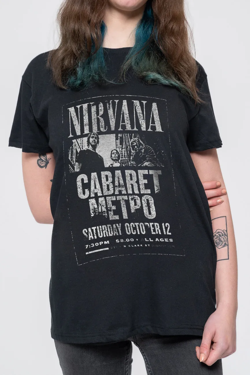Nirvana Cabaret Metro Flyer T Shirt sold by Paradiso Clothing product image thumbnail 3
