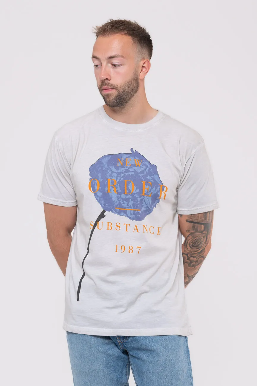 New Order Spring Substance Dip Dye T Shirt sold by Paradiso Clothing