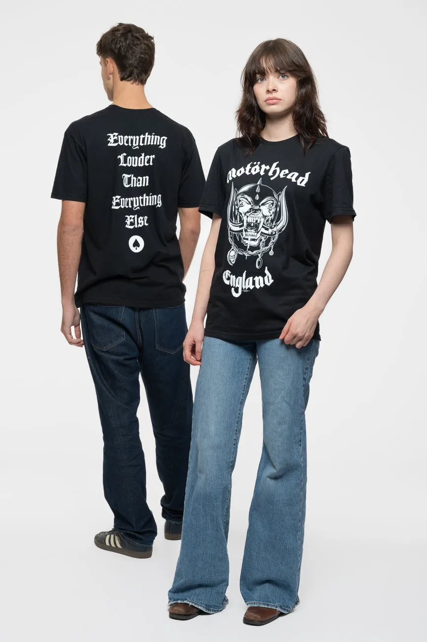 Motorhead England Tee sold by Paradiso Clothing product image thumbnail 5