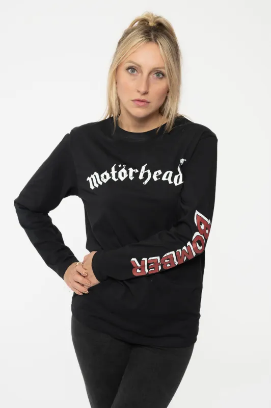 Motorhead Bomber Long Sleeve T Shirt sold by Paradiso Clothing