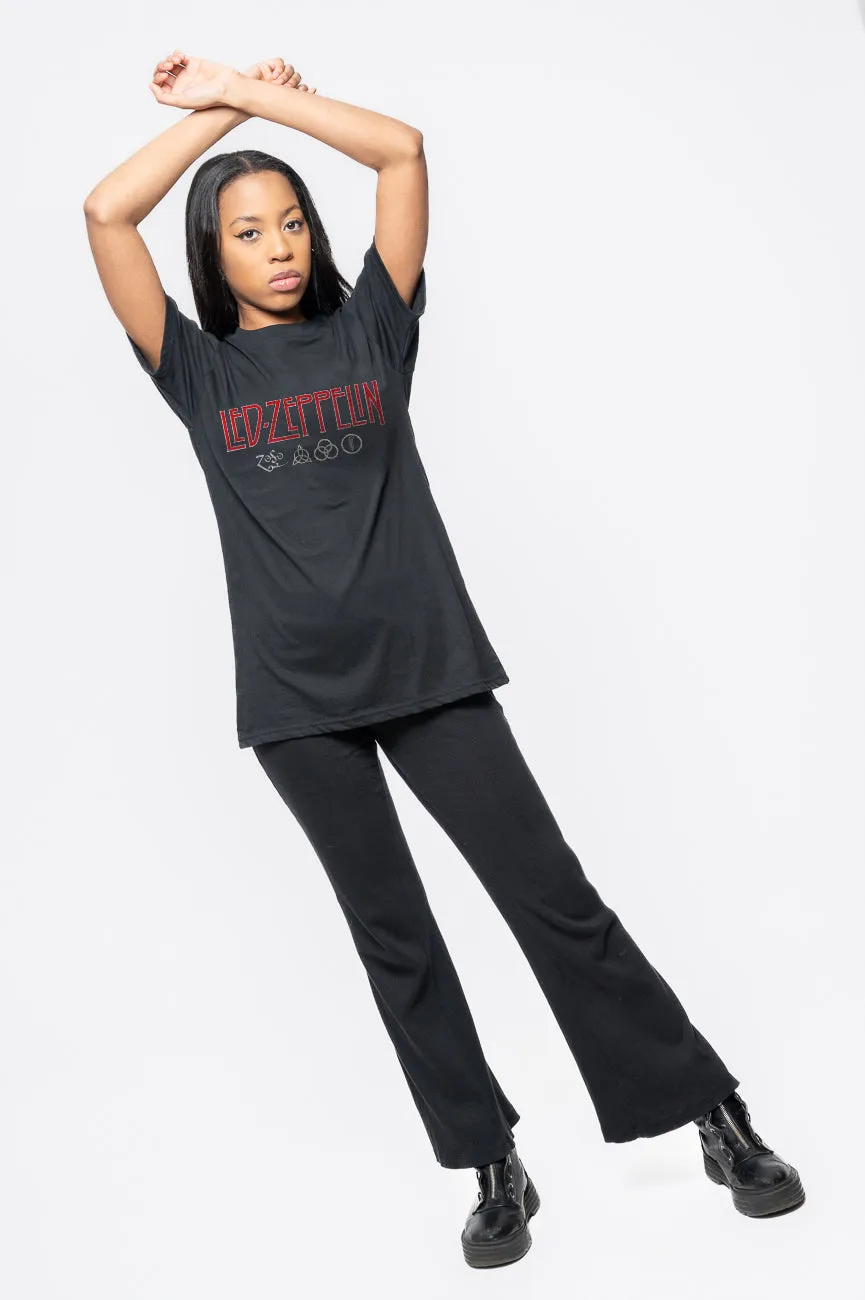 Led Zeppelin Logo and Symbols T Shirt sold by Paradiso Clothing product image thumbnail 5