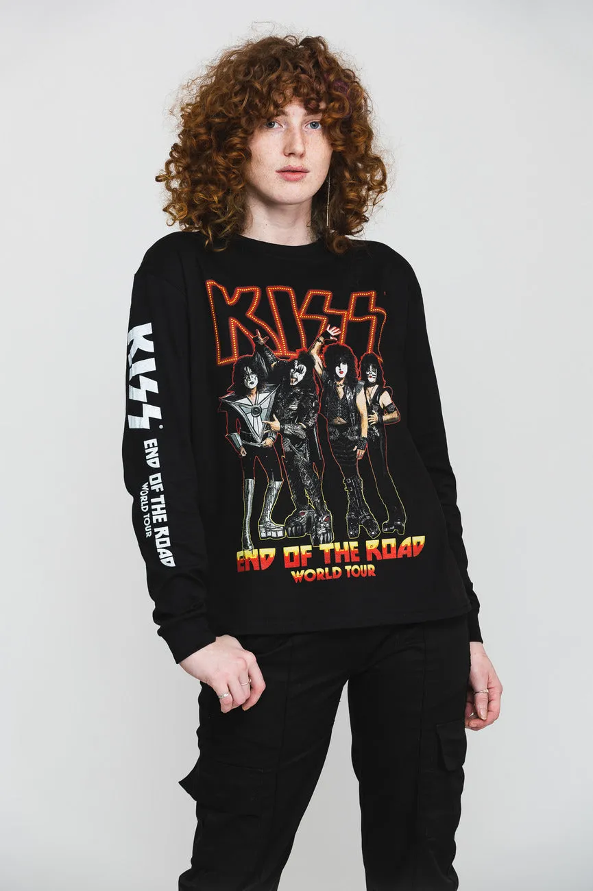 KISS End Of The Road Tour Long Sleeve sold by Paradiso Clothing