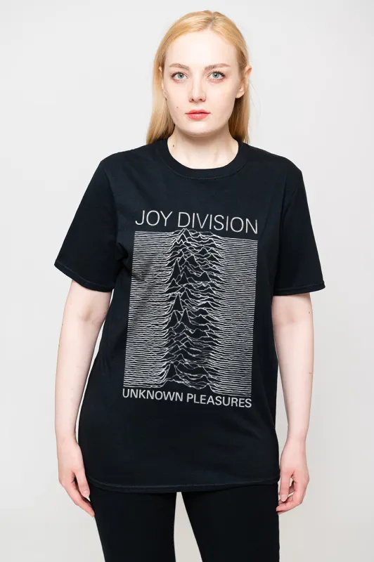 Joy Division Unknown Pleasures T Shirt made by Paradiso Clothing