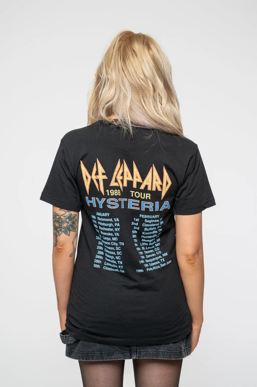 Def Leppard Hysteria 88 Tour T Shirt sold by Paradiso Clothing product image thumbnail 4