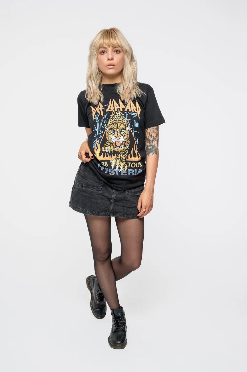 Def Leppard Hysteria 88 Tour T Shirt sold by Paradiso Clothing product image thumbnail 2