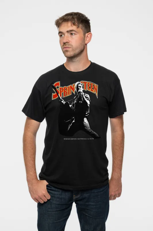 Bruce Springsteen Winterland Ballroom T Shirt sold by Paradiso Clothing