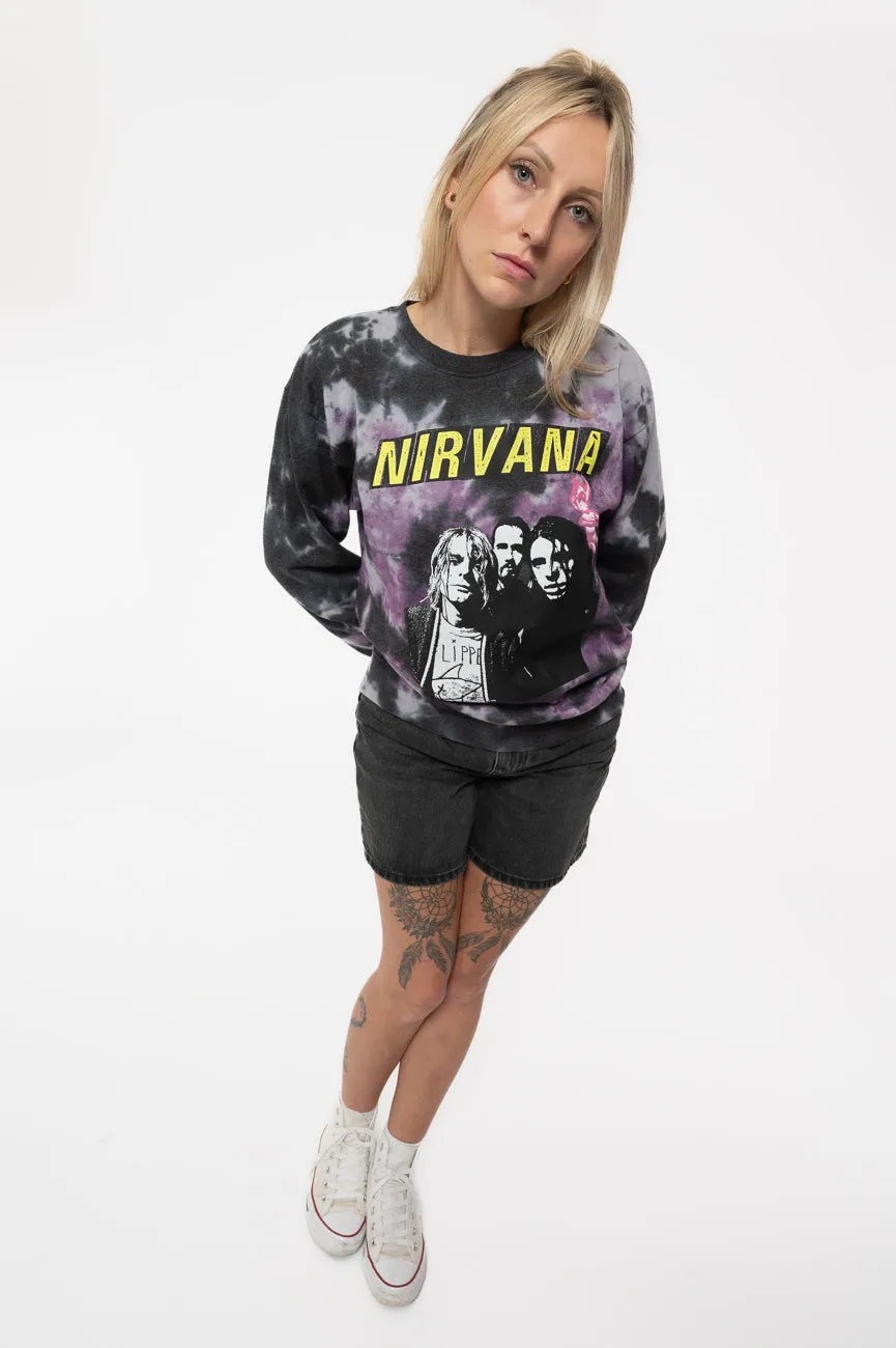 Nirvana Flipper Dip Dye Sweatshirt sold by Paradiso Clothing product image thumbnail 2