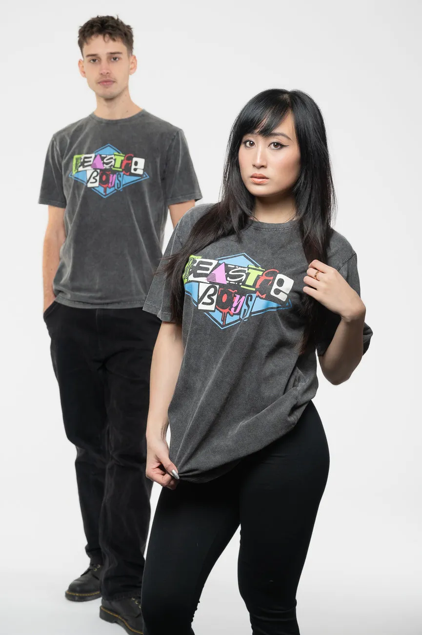 The Beastie Boys Multicolour Logo Limited Edition 999 Only Premium Wash T Shirt sold by Paradiso Clothing product image thumbnail 5