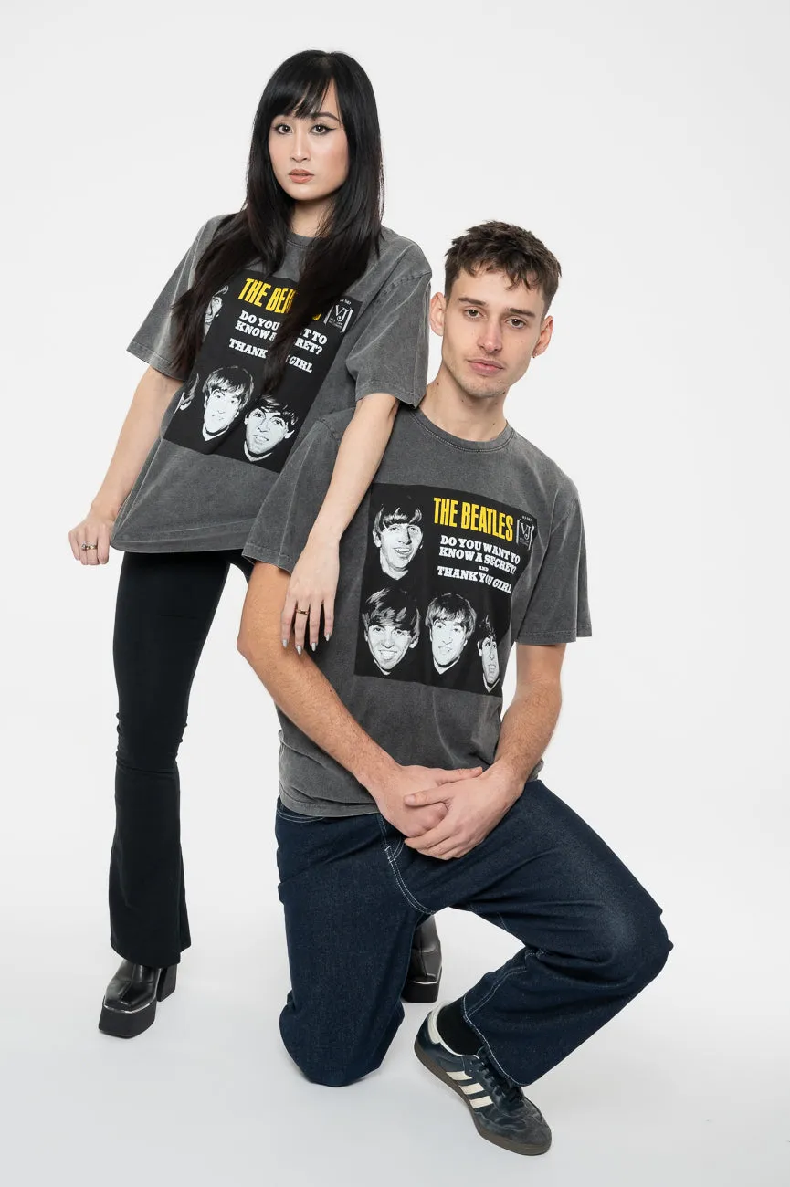 The Beatles VJ Secret Sleeve Limited Edition 999 Only Premium Wash T Shirt sold by Paradiso Clothing product image thumbnail 5