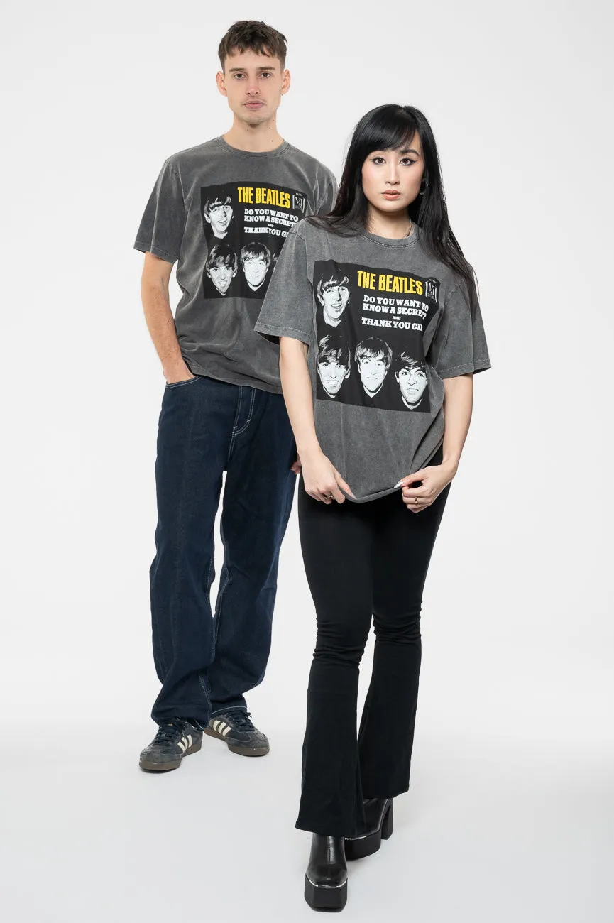 The Beatles VJ Secret Sleeve Limited Edition 999 Only Premium Wash T Shirt sold by Paradiso Clothing product image thumbnail 2