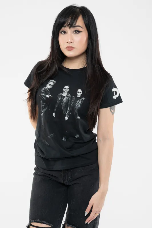 Depeche Mode Band Photo Skinny Fit T Shirt sold by Paradiso Clothing
