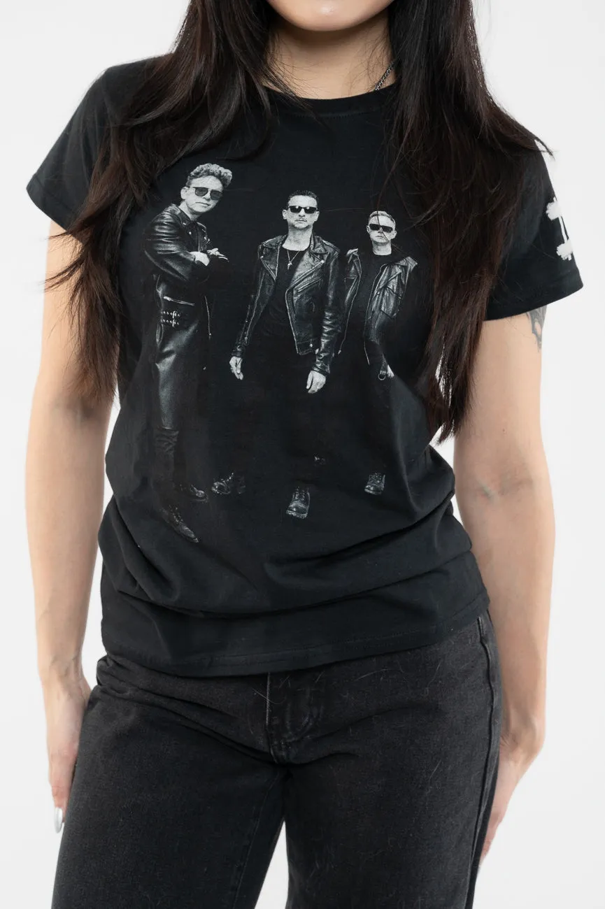 Depeche Mode Band Photo Skinny Fit T Shirt sold by Paradiso Clothing product image thumbnail 3