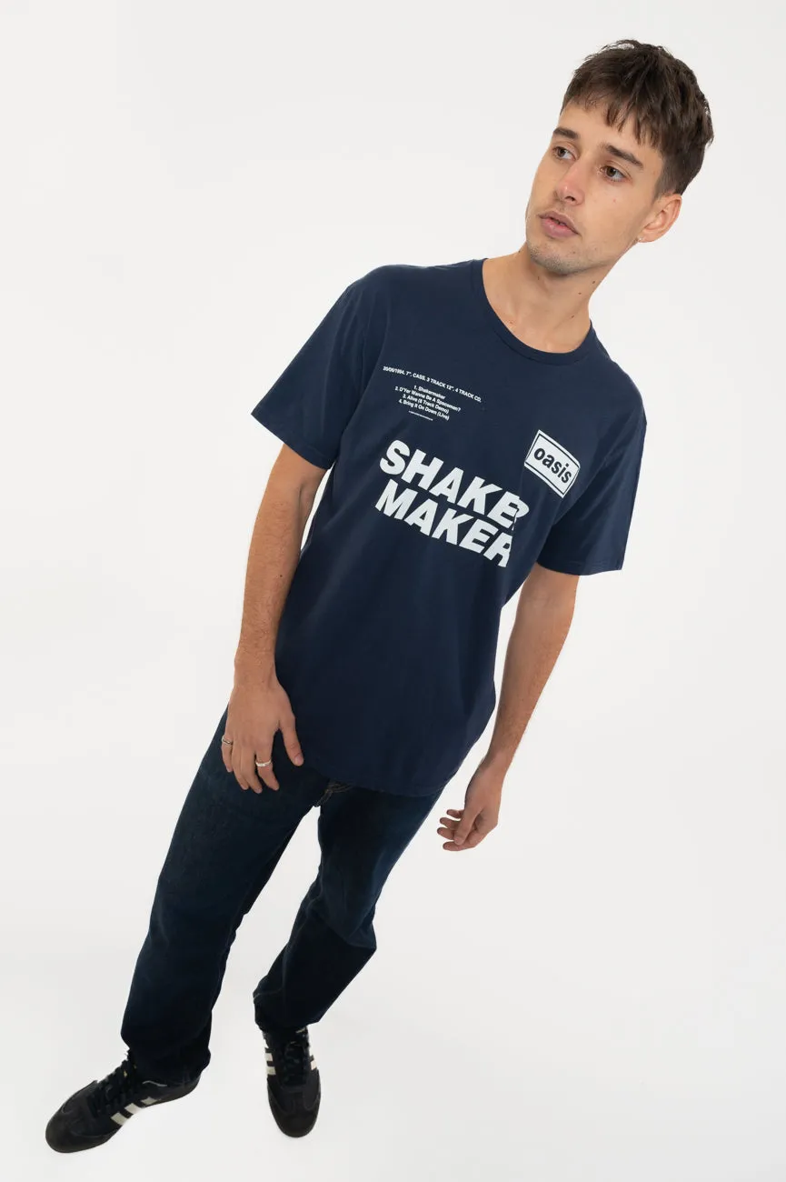 Oasis Shakermaker Tracklist T Shirt sold by Paradiso Clothing product image thumbnail 5