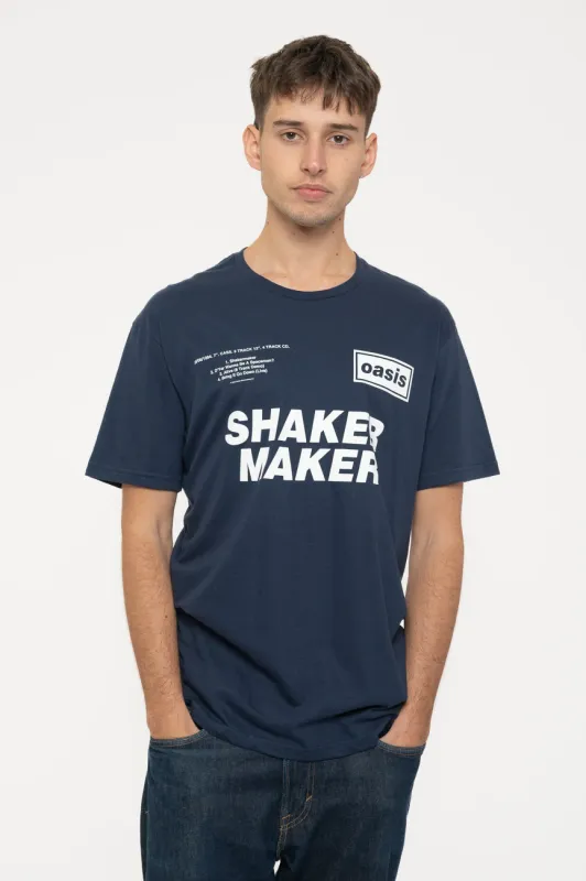 Oasis Shakermaker Tracklist T Shirt sold by Paradiso Clothing