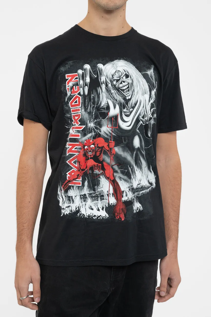 Iron Maiden Number of the Beast Jumbo T Shirt sold by Paradiso Clothing product image thumbnail 3