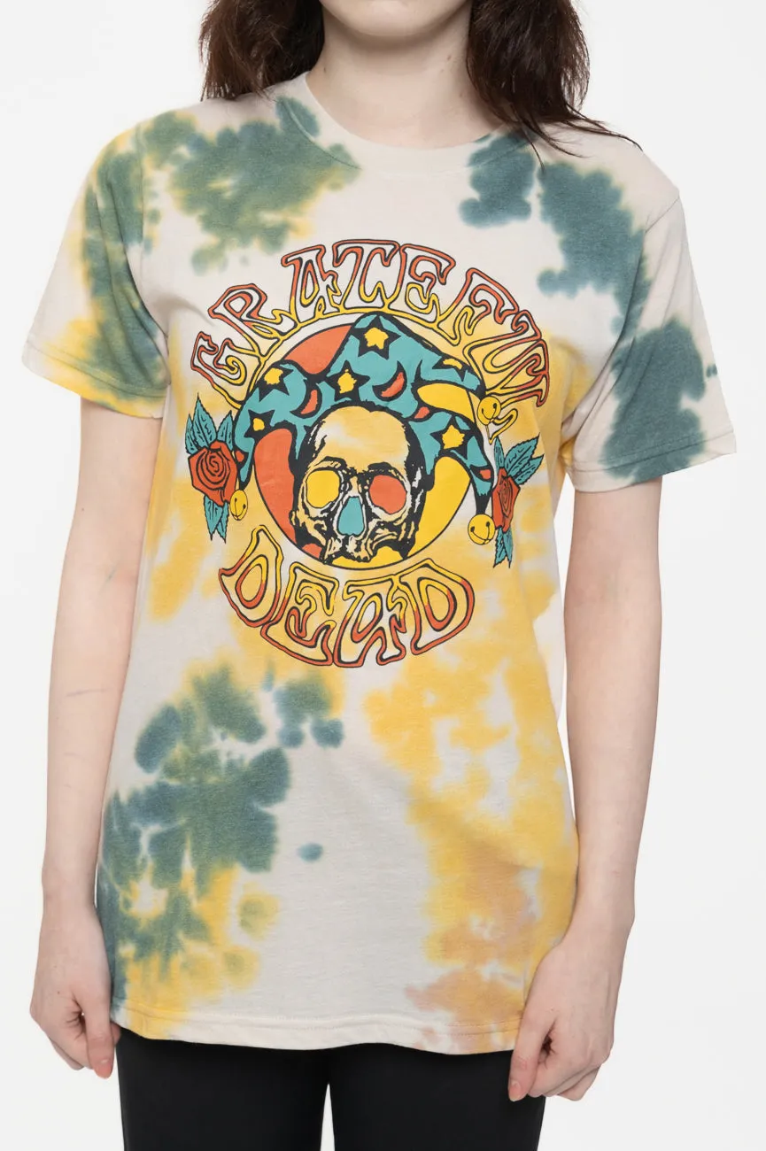Grateful Dead Jester Dye Wash T Shirt sold by Paradiso Clothing product image thumbnail 3
