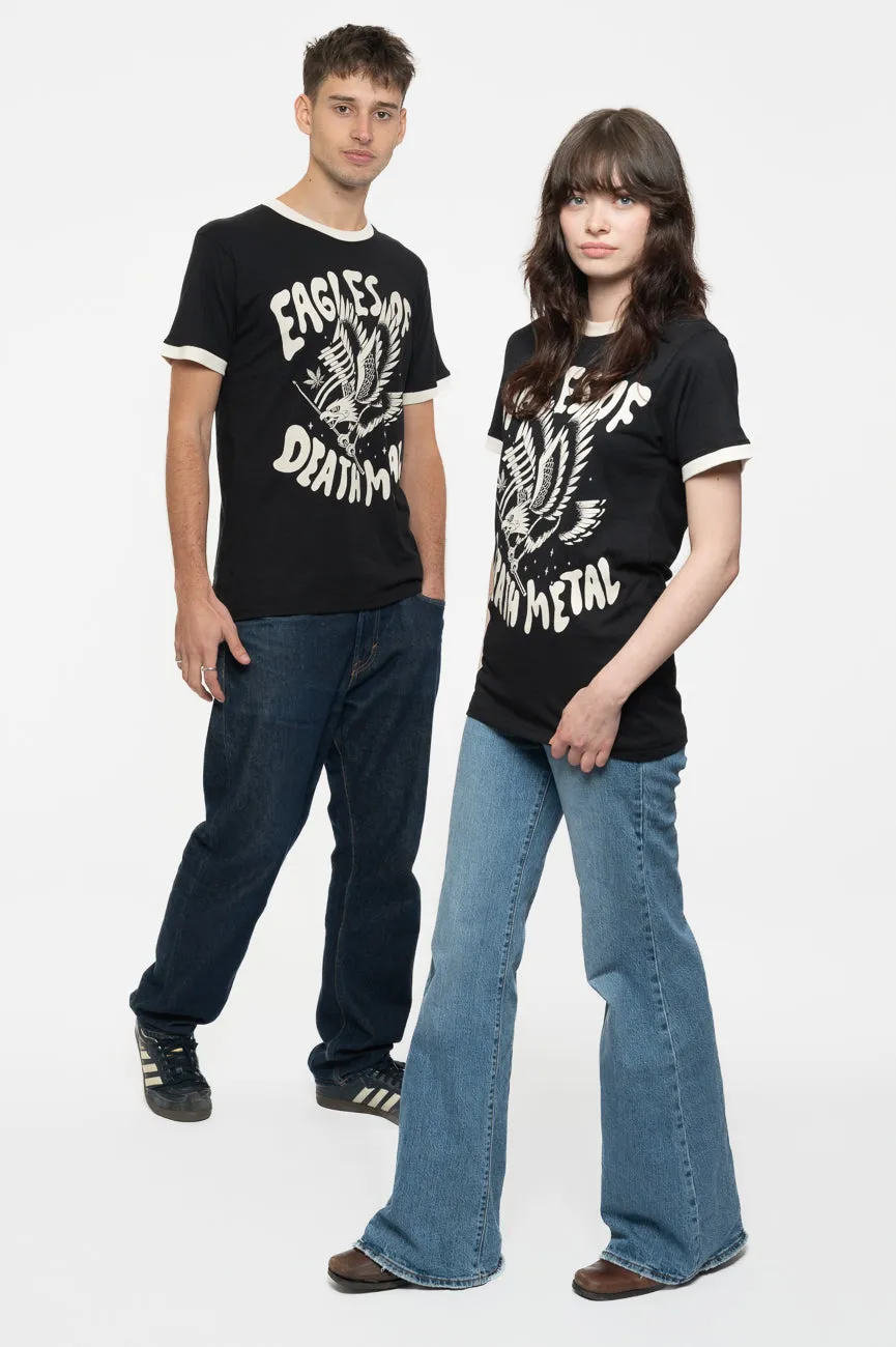 Eagles of Death Metal Eagle Ringer T Shirt sold by Paradiso Clothing product image thumbnail 5