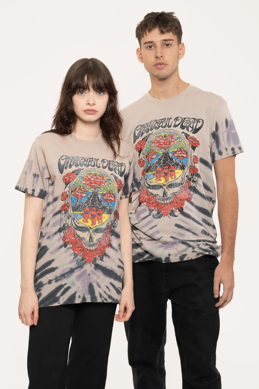 Grateful Dead Eye Clouds Dye Wash T Shirt sold by Paradiso Clothing product image thumbnail 5