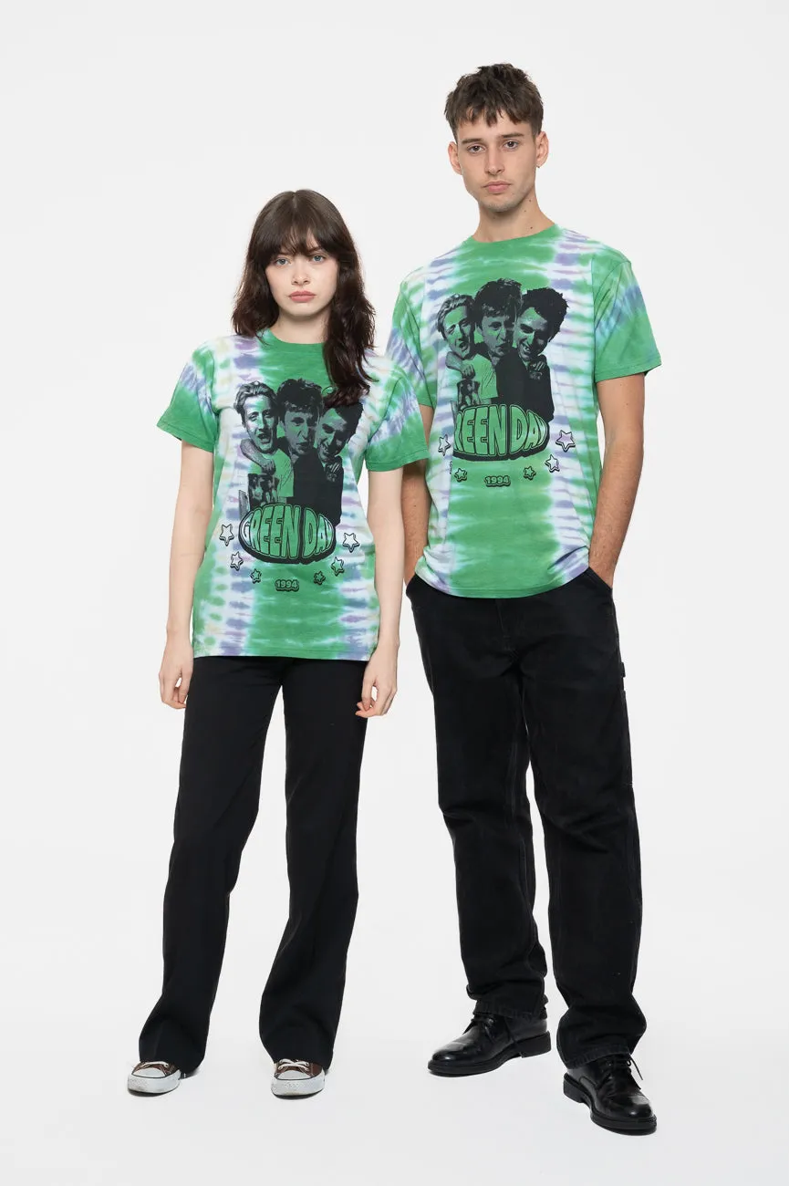 Green Day Trio Band Logo Dip Dye T Shirt sold by Paradiso Clothing product image thumbnail 2