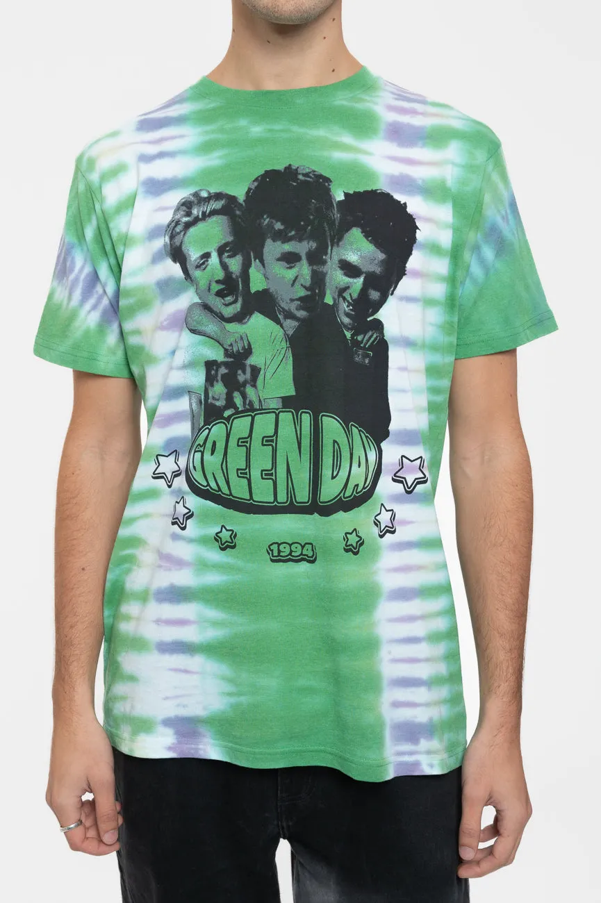 Green Day Trio Band Logo Dip Dye T Shirt sold by Paradiso Clothing product image thumbnail 3