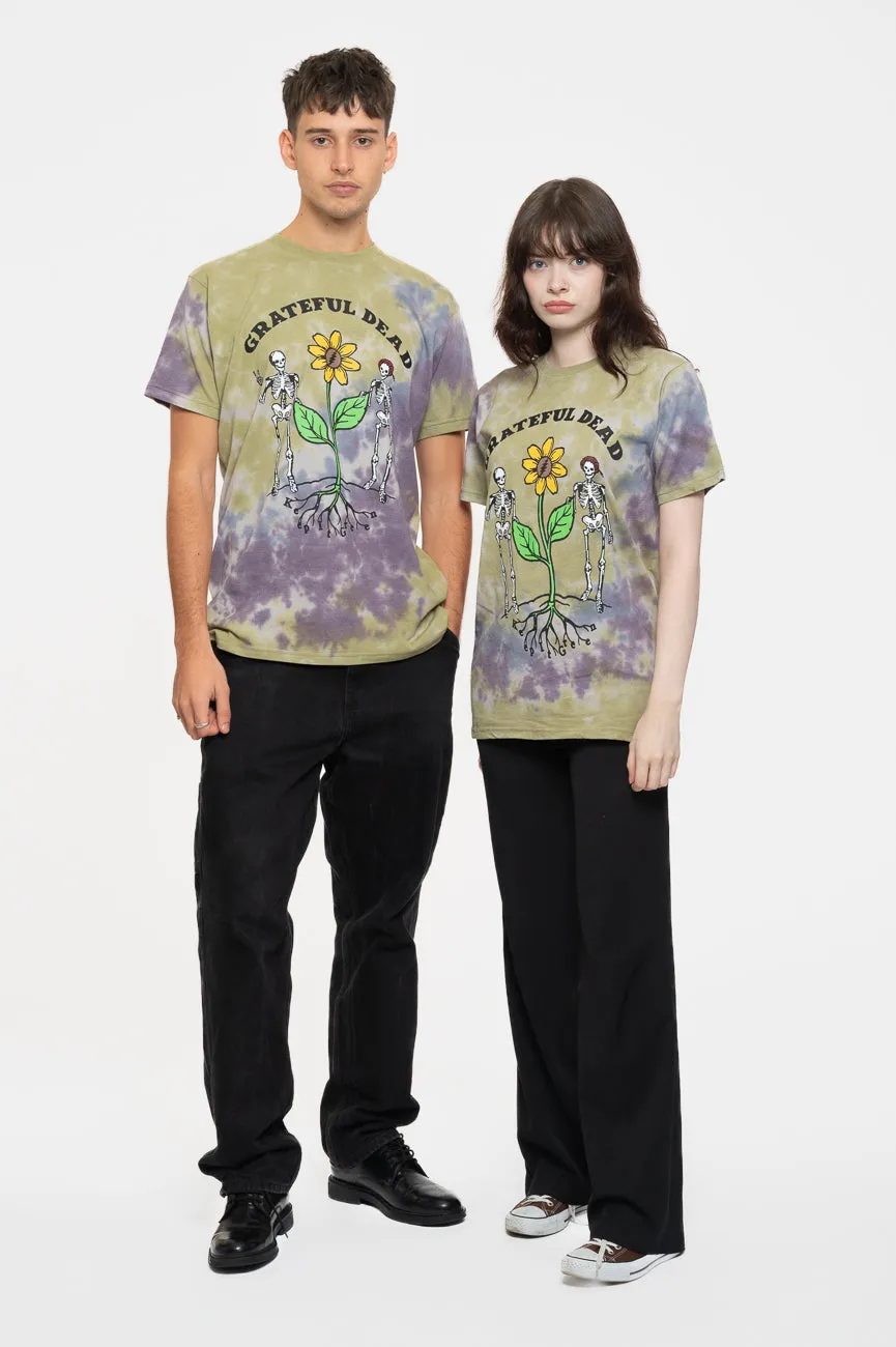 Grateful Dead Keep It Green Dye Wash T Shirt sold by Paradiso Clothing product image thumbnail 2