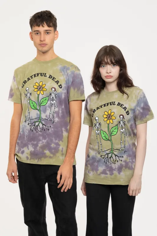 Grateful Dead Keep It Green Dye Wash T Shirt sold by Paradiso Clothing