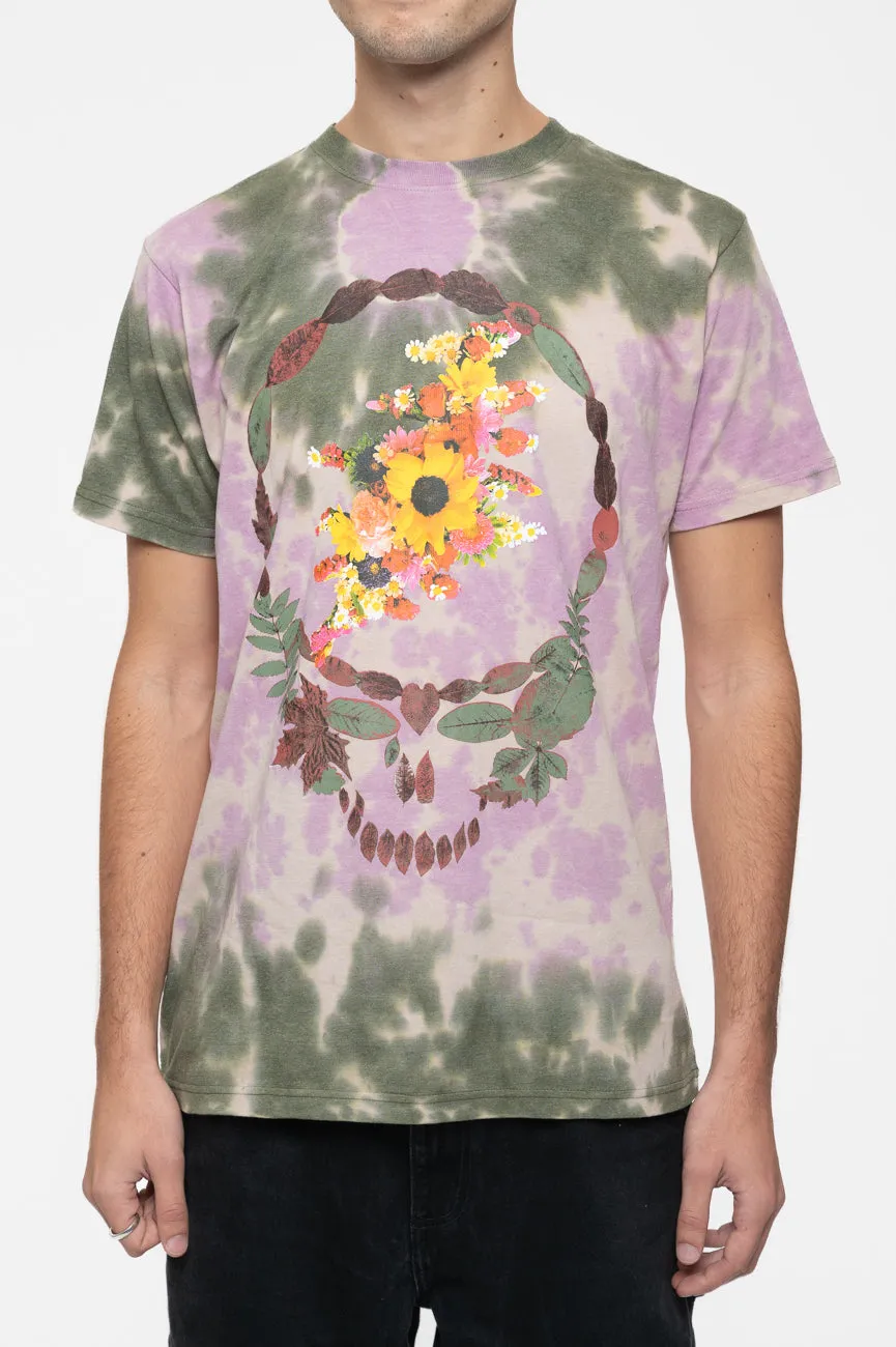Grateful Dead Dead Leaves And Bouquet Dye Wash T Shirt sold by Paradiso Clothing product image thumbnail 3