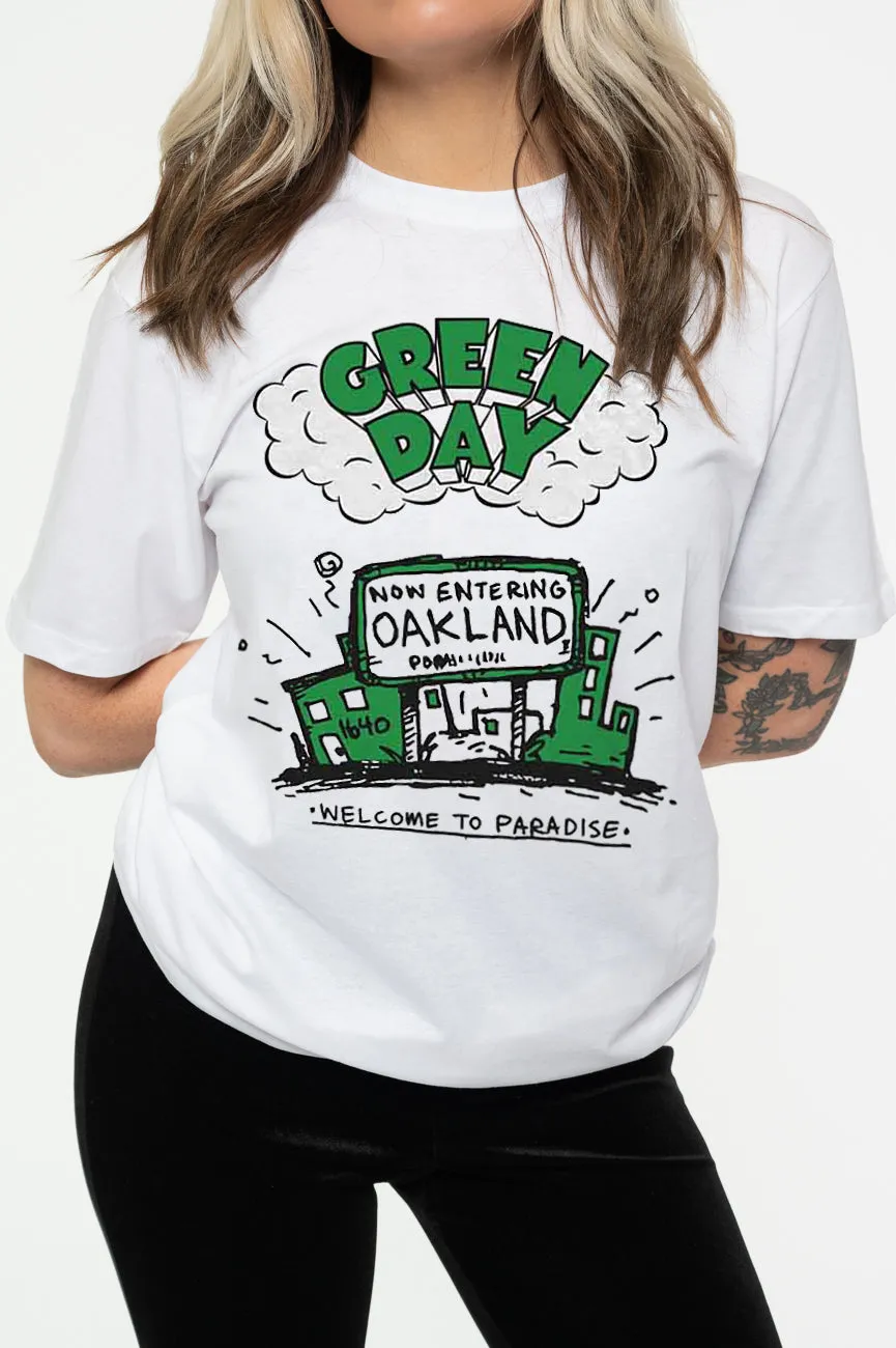 Green Day Welcome To Paradise T Shirt sold by Paradiso Clothing product image thumbnail 2