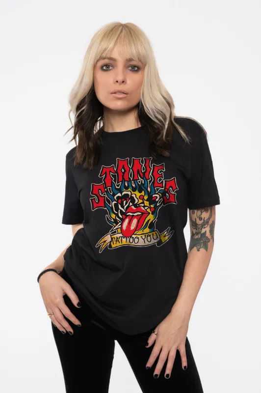 The Rolling Stones Tattoo You  Flames T Shirt made by the Rolling Stones