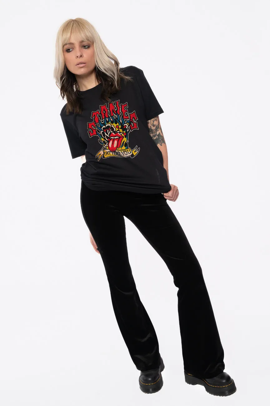 The Rolling Stones Tattoo You Flames T Shirt sold by Paradiso Clothing product image thumbnail 2