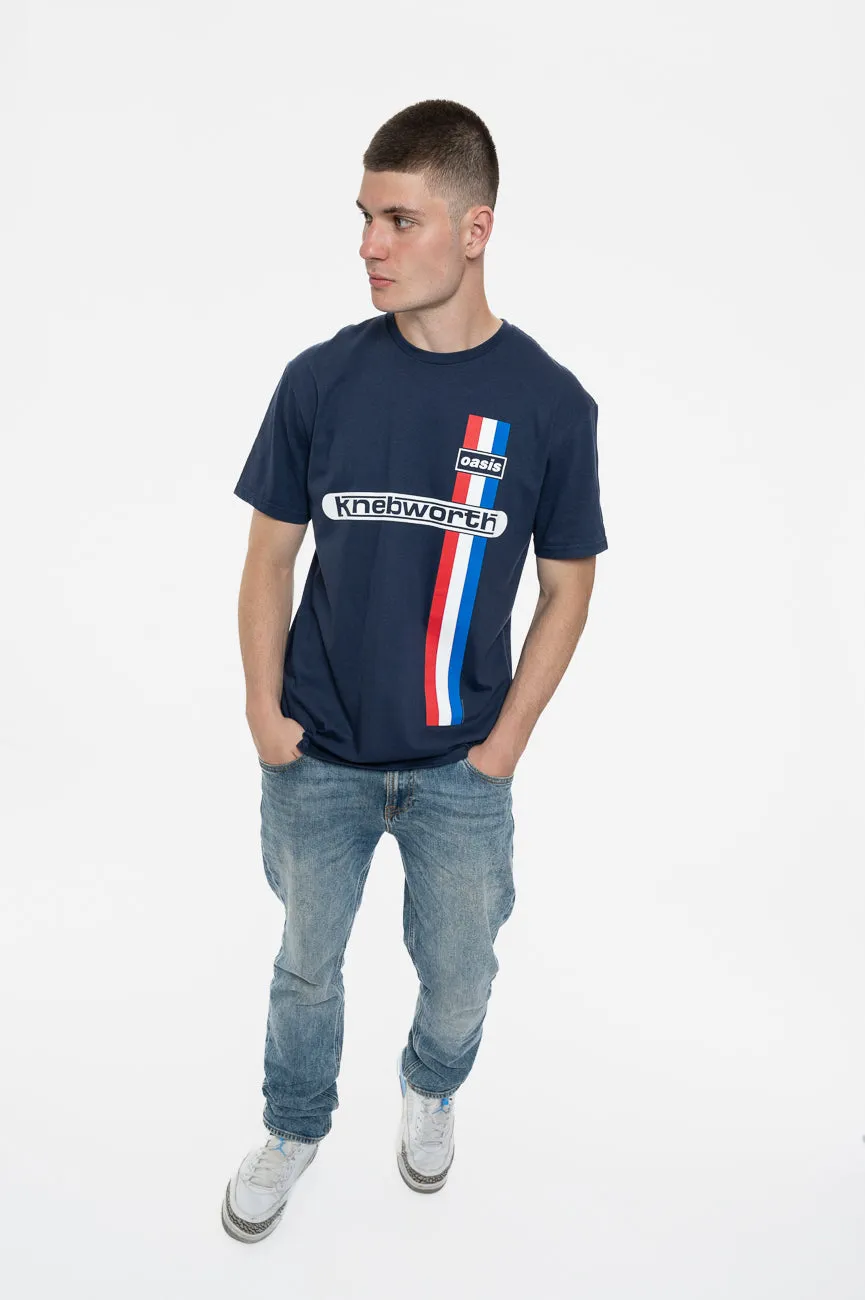 Oasis Knebworth Vertical Stripe T Shirt sold by Paradiso Clothing product image thumbnail 5