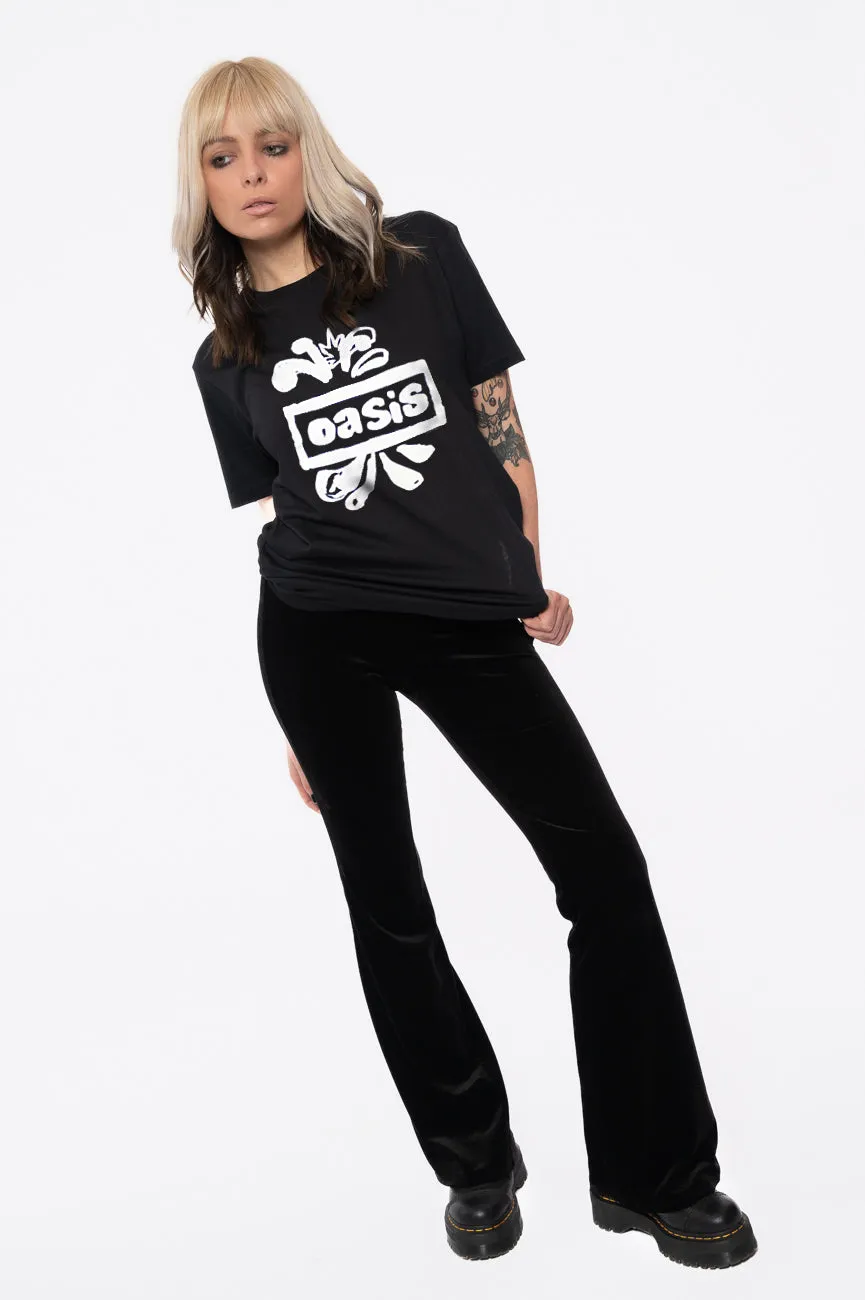 Oasis Splat Band Logo T Shirt sold by Paradiso Clothing product image thumbnail 2