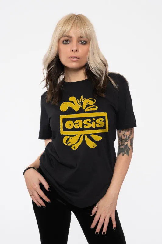 Oasis Drawn Band Logo T Shirt sold by Paradiso Clothing