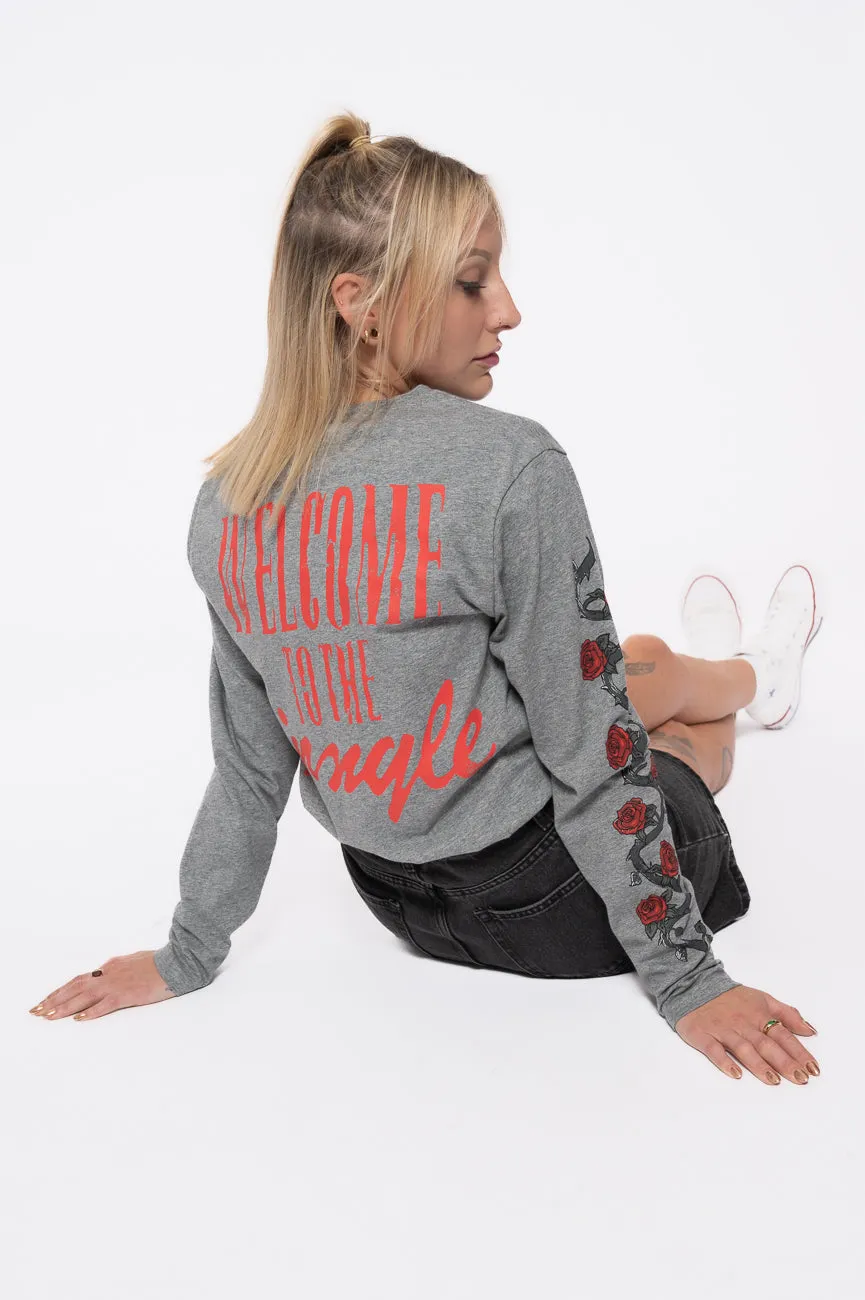 Guns N' Roses Welcome To The Jungle Long Sleeve T Shirt sold by Paradiso Clothing product image thumbnail 5