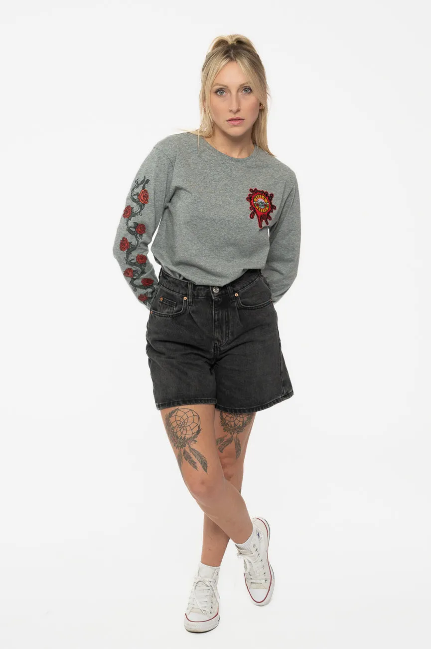 Guns N' Roses Welcome To The Jungle Long Sleeve T Shirt sold by Paradiso Clothing product image thumbnail 2