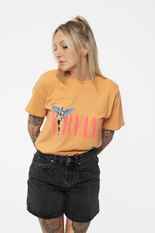 Nirvana In Utero Angel T Shirt made by NIRVANA