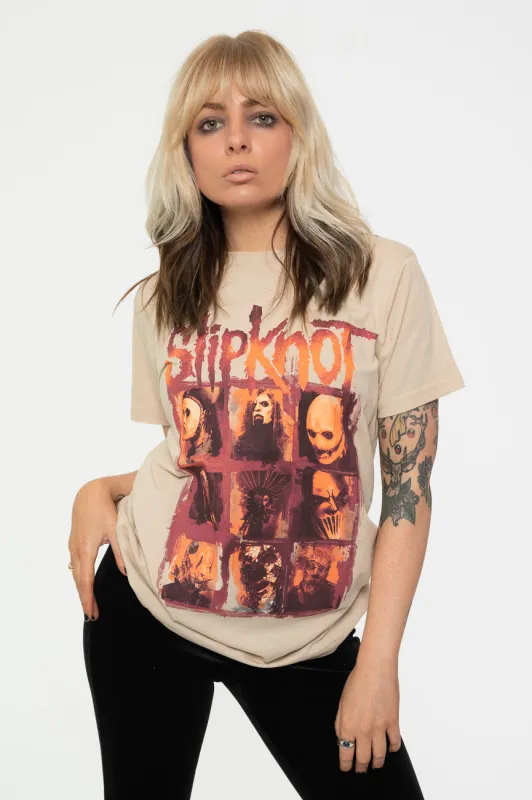 Slipknot The End So Far Grid Photos T Shirt sold by Paradiso Clothing