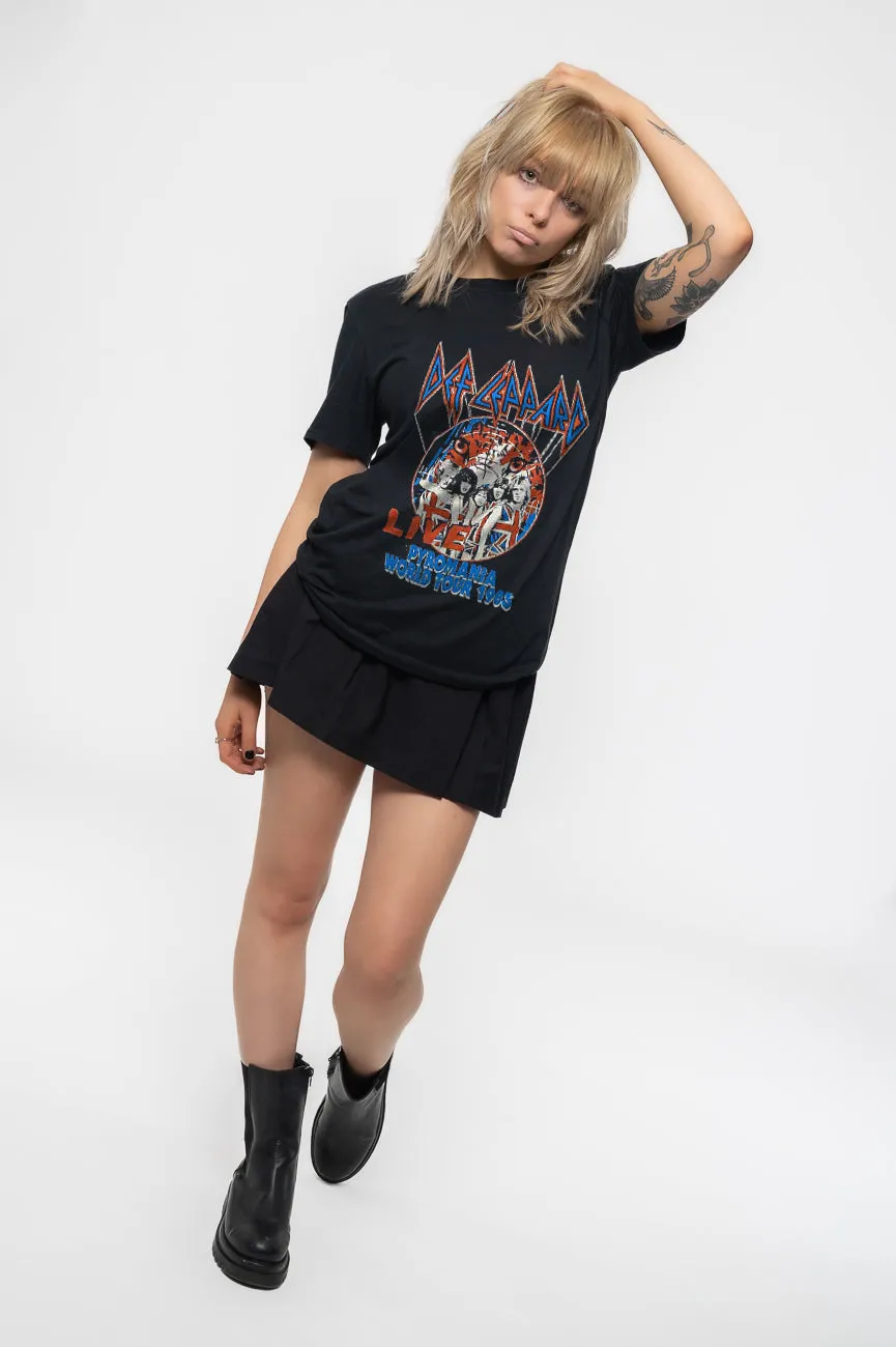Def Leppard Pyro World Tour T Shirt sold by Paradiso Clothing product image thumbnail 5