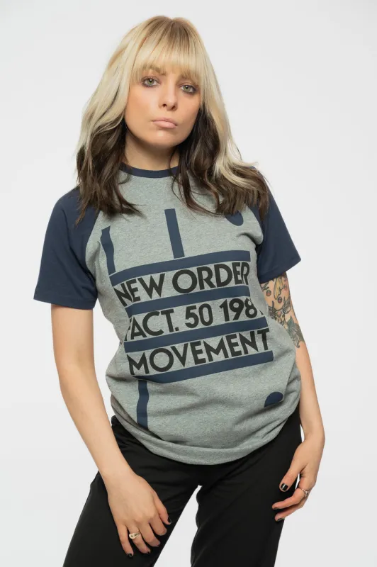New Order Movement Raglan T Shirt sold by Paradiso Clothing