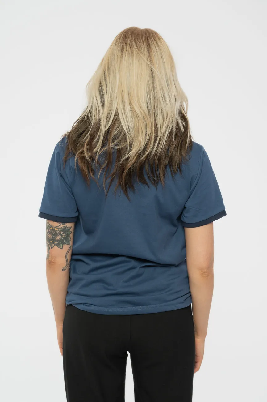 Def Leppard Triangle Logo Ringer T Shirt sold by Paradiso Clothing product image thumbnail 4